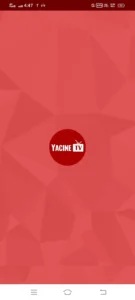 Yacine TV App Loading Screen Logo